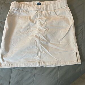 Jag Jeans Cream Mini Skirt